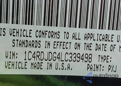 2020 Dodge Durango Gt Plus Awd from USA, damaged, VIN 1C4RDJDG4LC339498